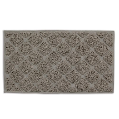 Algopix Similar Product 8 - Petmate Grid Litter Catcher Mat, Stone