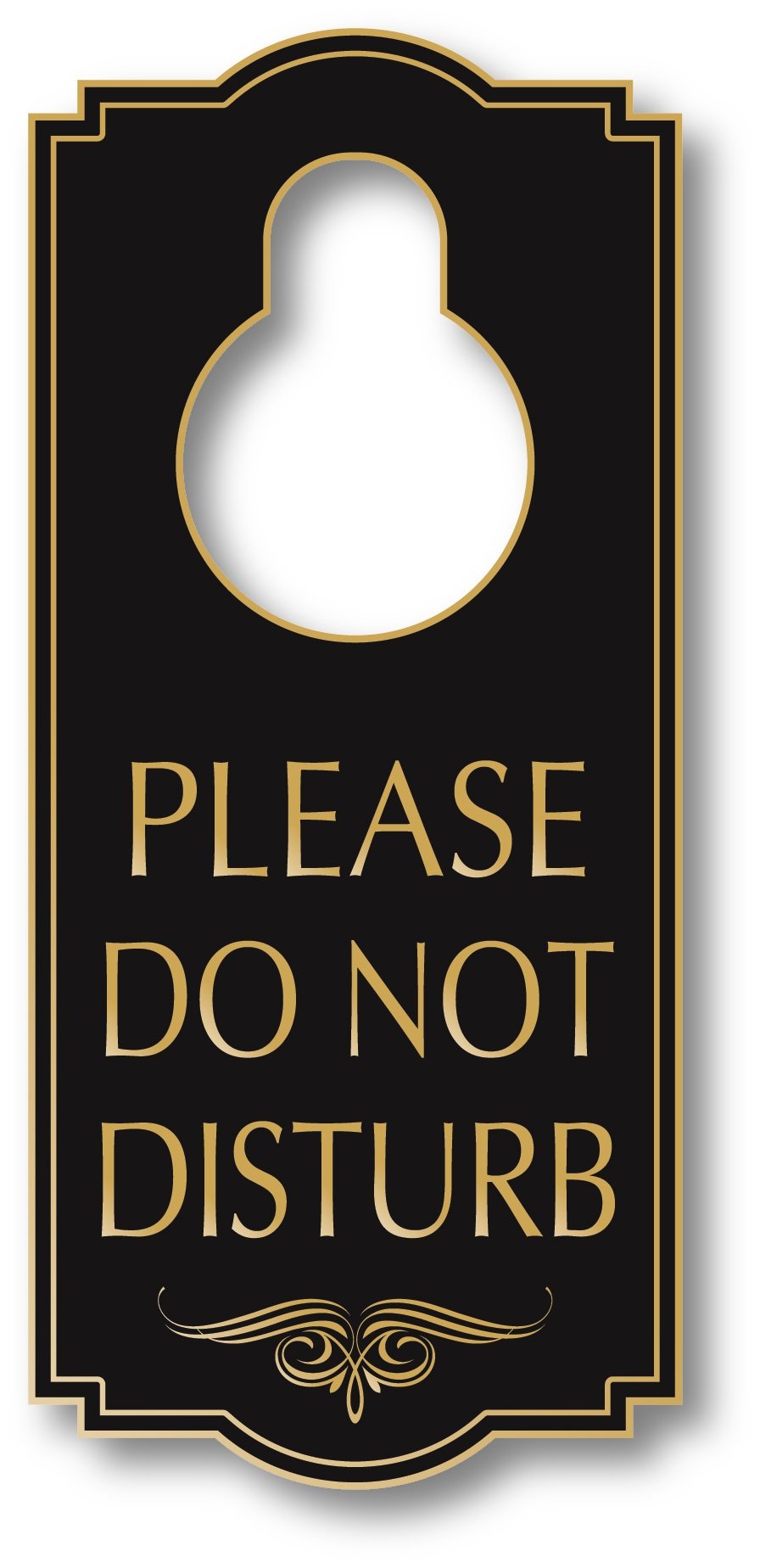 Algopix Similar Product 5 - Do Not Disturb Door Hanger Sign