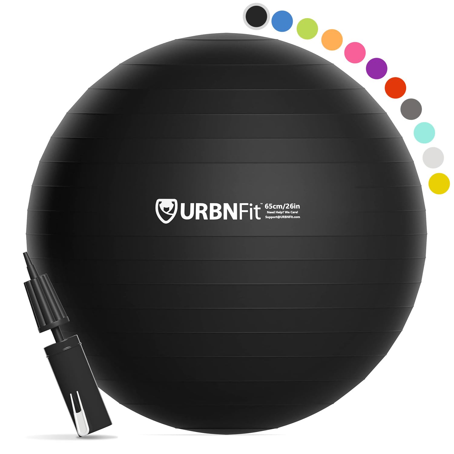 Algopix Similar Product 9 - URBNFit Exercise Ball  Yoga Ball for
