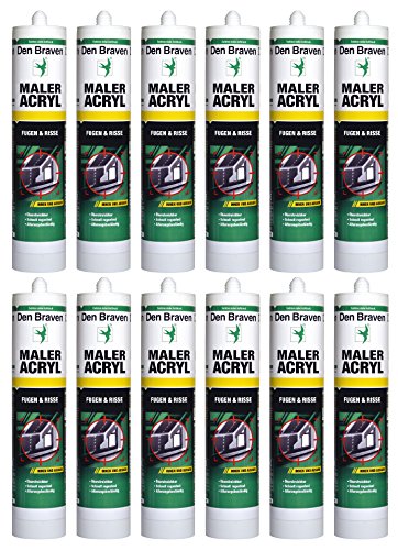 Algopix Similar Product 8 - Den Braven Painters Acrylic Sealant