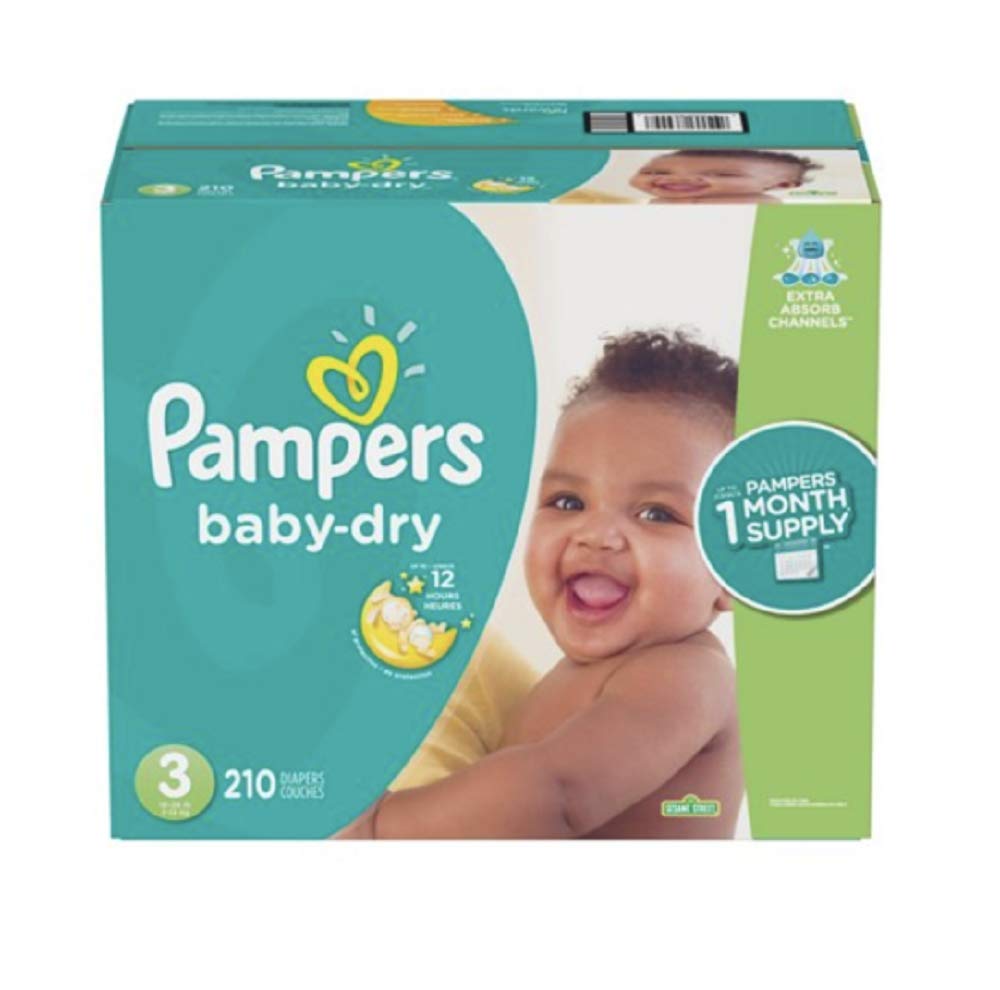 Algopix Similar Product 19 - Pampers Diapers Size 3 (OLD)
