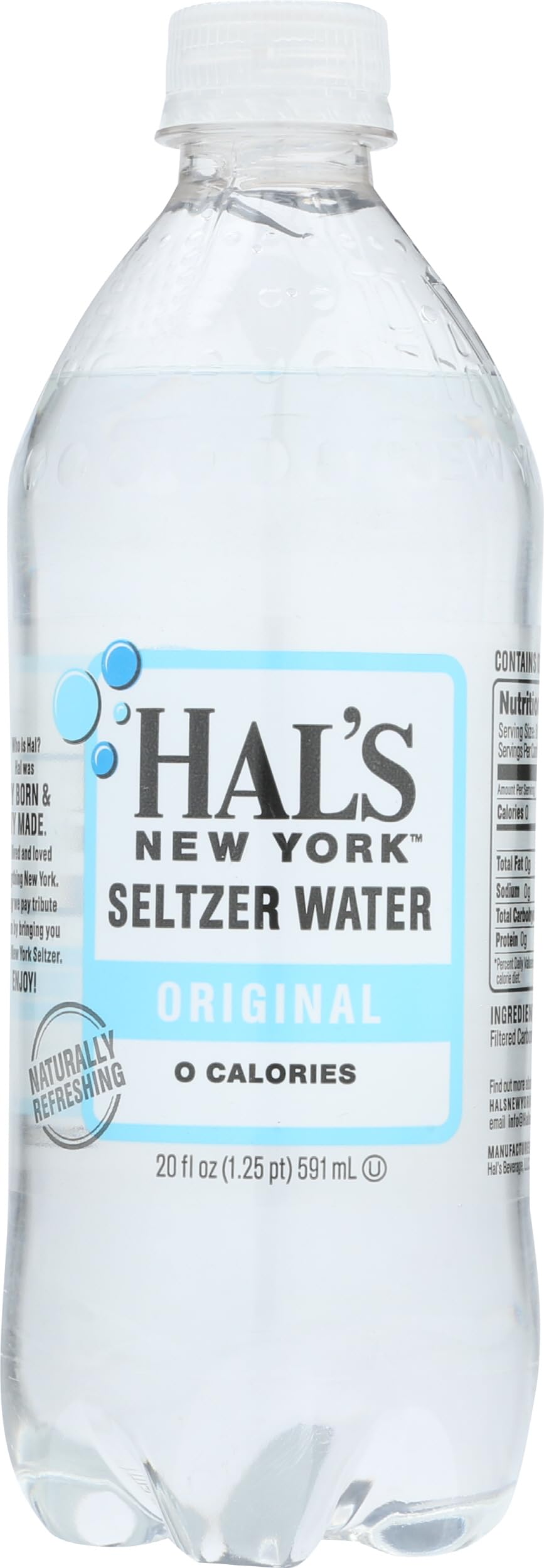 Algopix Similar Product 15 - Hals New York Original Seltzer 20 Fl