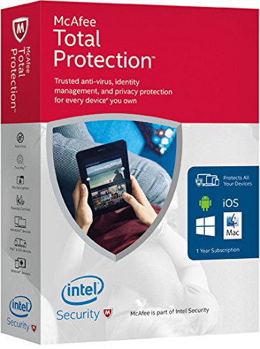 Algopix Similar Product 10 - McAfee 2016 Total Protection Unlimited