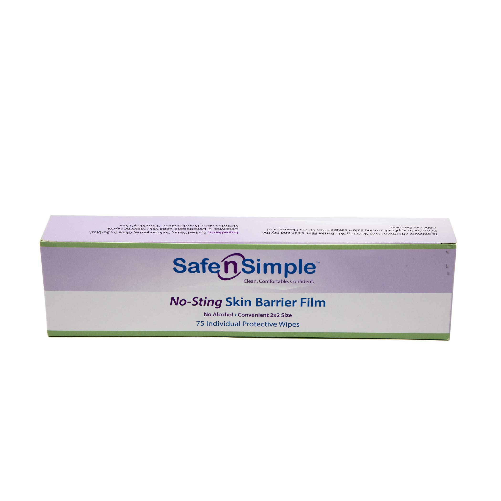 Algopix Similar Product 1 - Safe n Simple No Sting Skin Prep Wipes