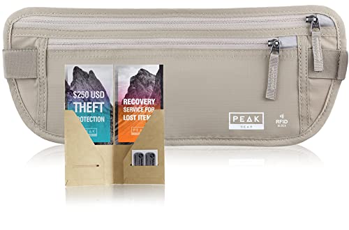 Algopix Similar Product 19 - Peak Gear Travel Money Belt Premium