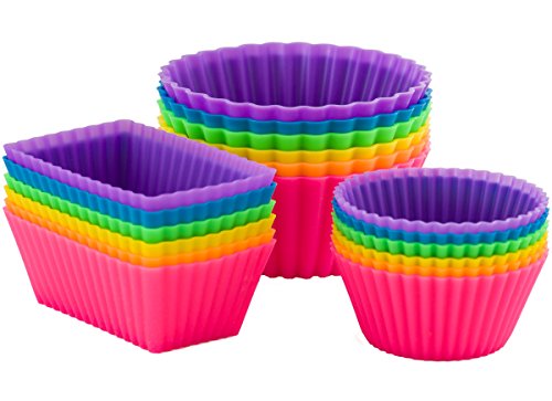 Algopix Similar Product 8 - Pantry Elements Silicone Baking Cups