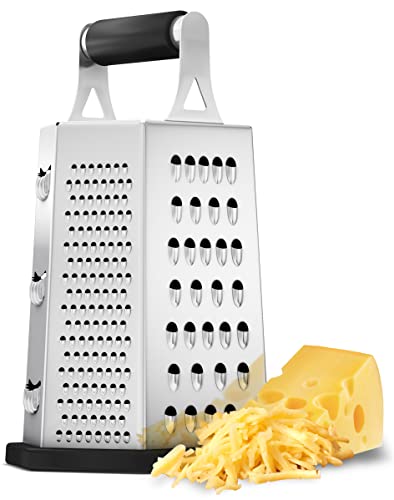 Algopix Similar Product 17 - Utopia Kitchen 6 Sided Cheese Grater 