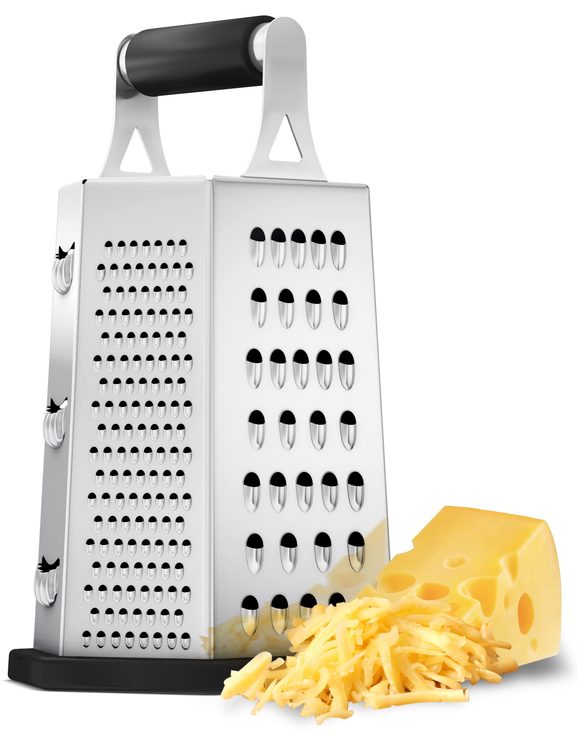 Algopix Similar Product 11 - Utopia Kitchen 6 Sided Cheese Grater 