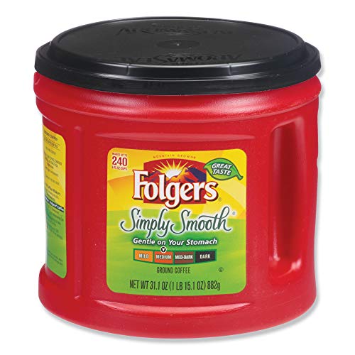 Algopix Similar Product 10 - Folgers Simply Smooth Mild Roast Ground