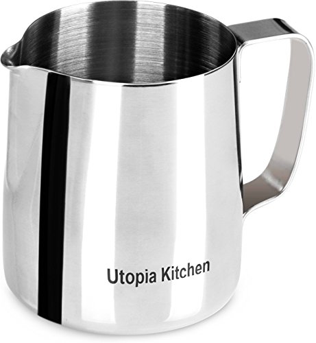 Algopix Similar Product 10 - Pitcher Stainless Steel Milk Frothing