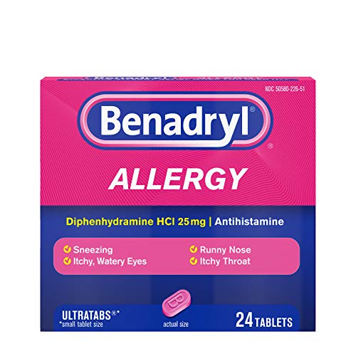Algopix Similar Product 14 - Benadryl Ultratabs Antihistamine