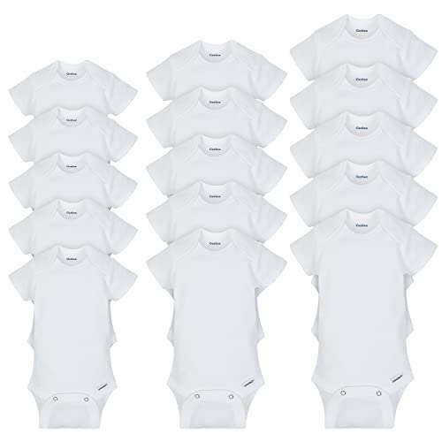 Algopix Similar Product 5 - Gerber Baby 15 Piece Onesies Bodysuit