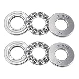 Algopix Similar Product 5 - uxcell 51202 Thrust Ball Bearings 15mm