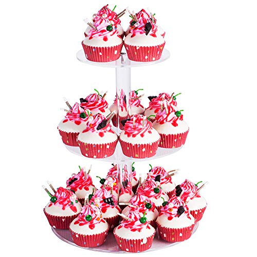 Algopix Similar Product 5 - YestBuy 3 Tier Round Cupcake Stand
