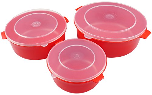 Algopix Similar Product 13 - Good2heat Microwave 3 Piece Round Dish