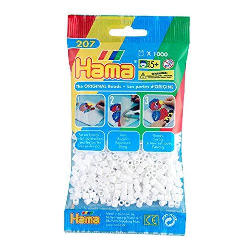 Algopix Similar Product 10 - Hama Bulk Buy Beads White 1000 Midi