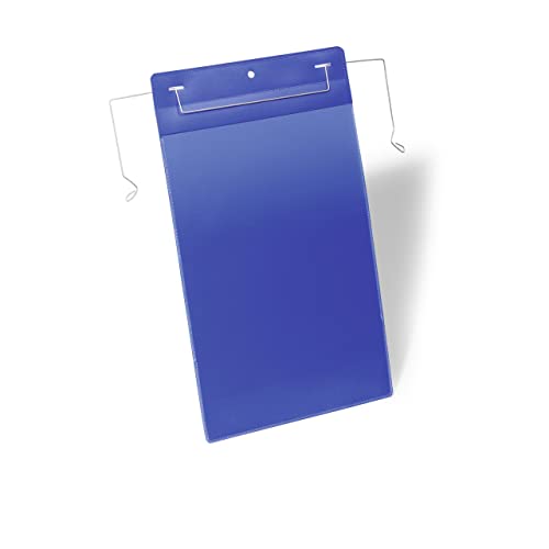 Algopix Similar Product 1 - DURABLE A4 Portrait Pouch with Wire