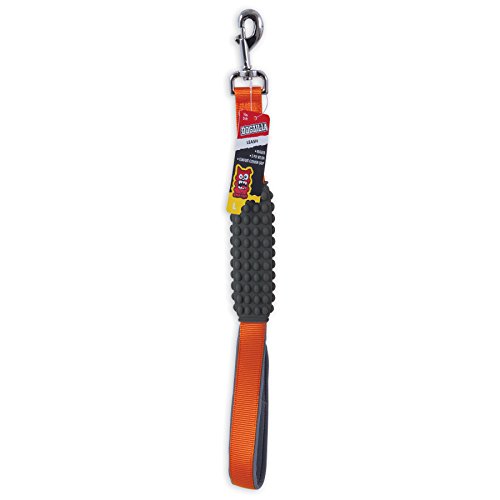 Algopix Similar Product 15 - Petmate Dogzilla Leash, Orange, 1" x 5'