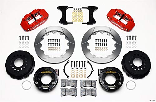 Algopix Similar Product 2 - FNSL4R Rear P-Brk Kit,12.88", Red