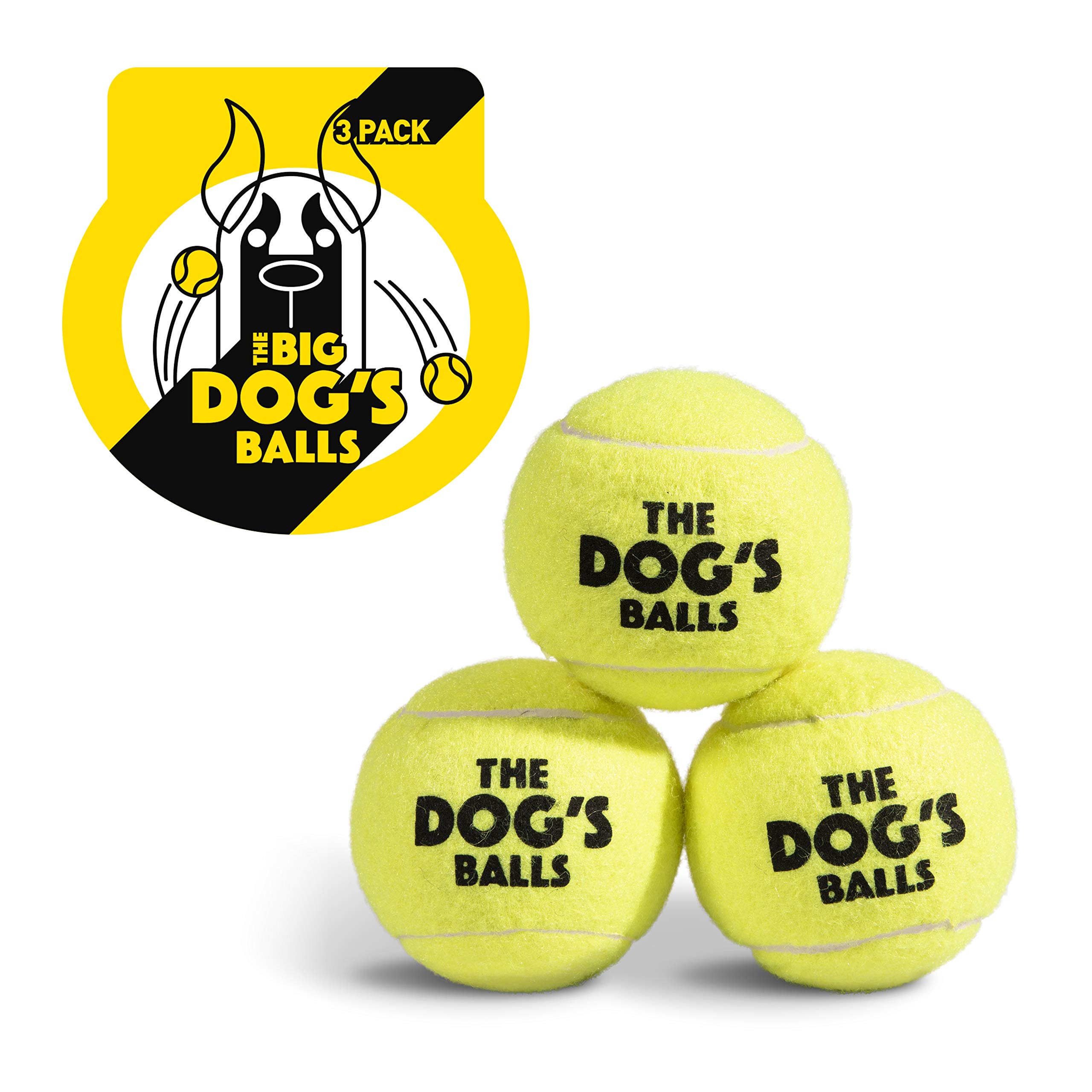 Algopix Similar Product 18 - The Big Dogs Balls Dog Tennis Balls