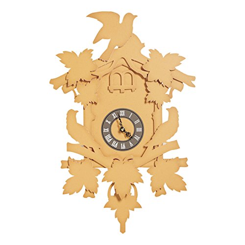Algopix Similar Product 18 - FunDeco Large Cuckoo Clock - Melon,