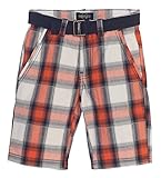 Algopix Similar Product 5 - Gioberti Boys Plaid Shorts with Front