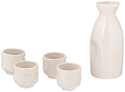 Algopix Similar Product 7 - Happy Sales 5 piece Ceramic Sake set 
