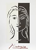 Algopix Similar Product 20 - Portrait en Deux Parties Noire et