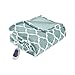 Algopix Similar Product 1 - Beautyrest Ogee Printed Plush Electric