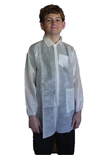 Algopix Similar Product 13 - Makerspace Lab Disposable Lab Coats