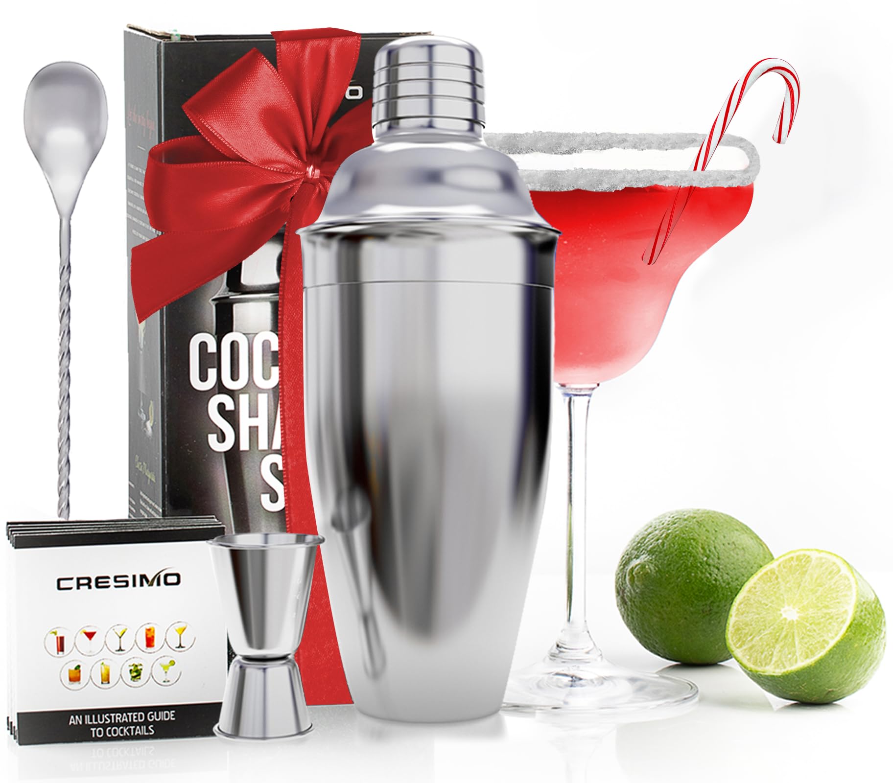 Algopix Similar Product 6 - 24oz Cocktail Shaker Set with Bar
