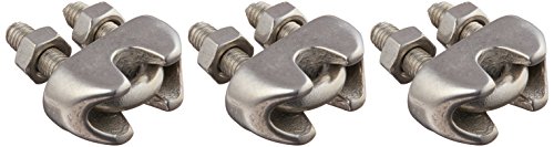 Algopix Similar Product 4 - Uxcell Stainless Steel Cable Clip