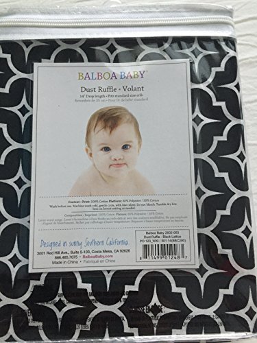 Algopix Similar Product 13 - Balboa Baby Cotton Sateen Dust Ruffle 