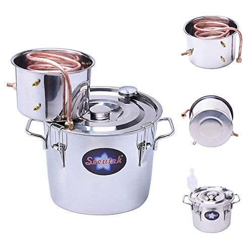 Algopix Similar Product 1 - Seeutek Alcohol Still 2 Gal 8L Water
