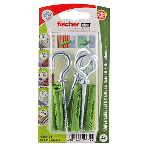Algopix Similar Product 2 - Fischer 524809 8 x 50 mm UX R RH