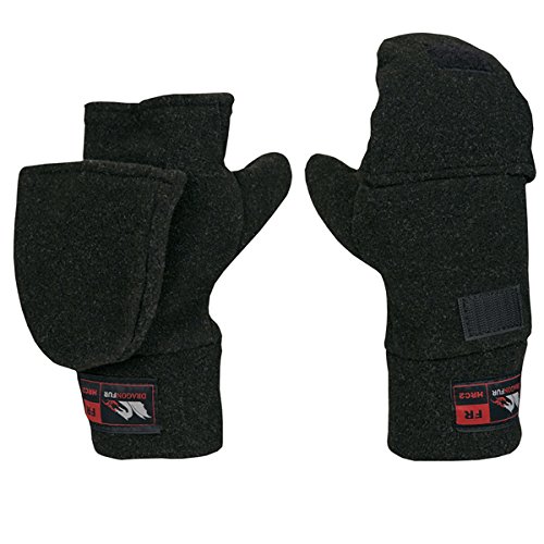 Algopix Similar Product 16 - DragonWear Mens FlipTop FR Mittens