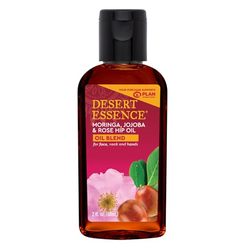 Algopix Similar Product 3 - Desert Essence Moringa Jojoba Rose