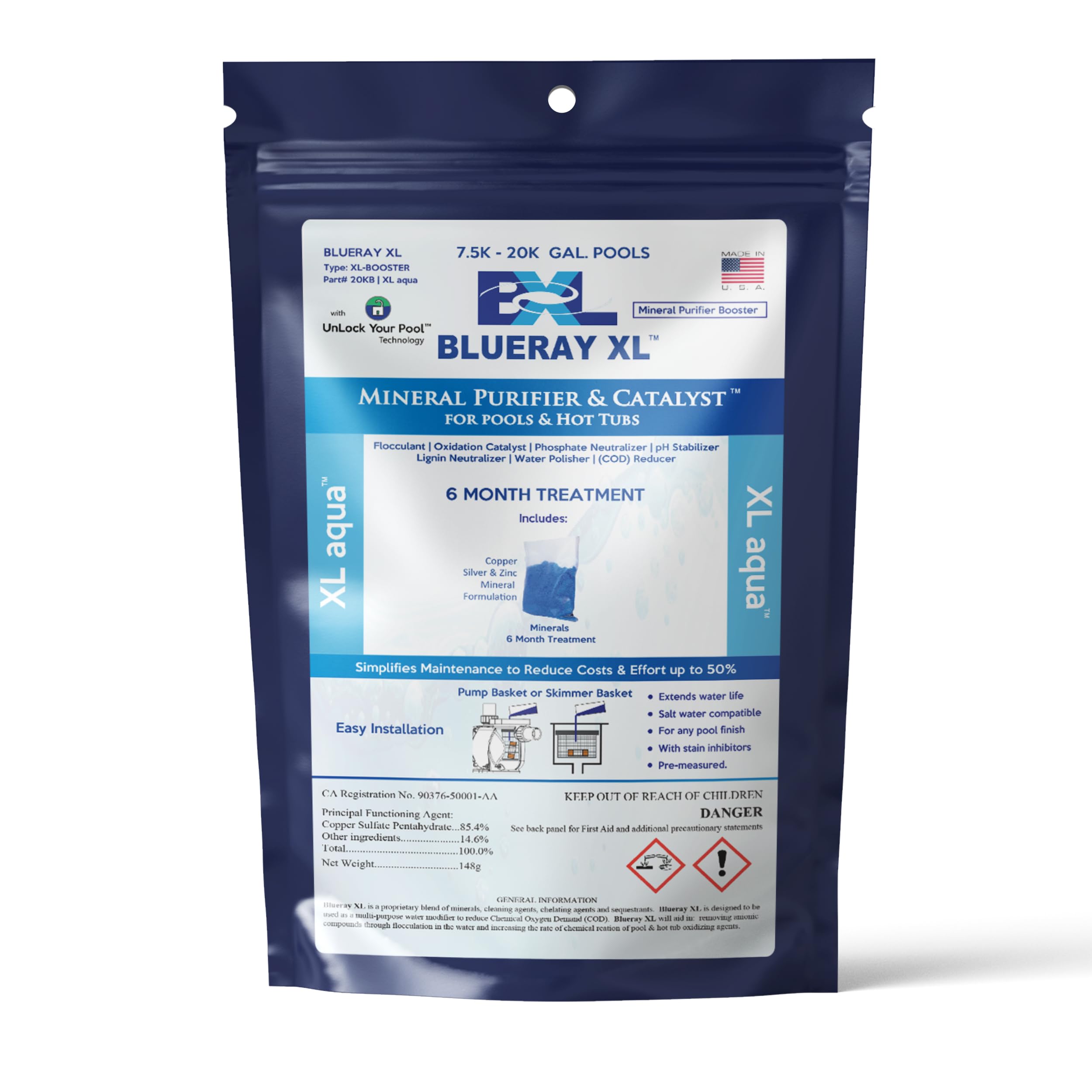 Algopix Similar Product 7 - Blueray XL  XL Aqua Mineral Purifier 