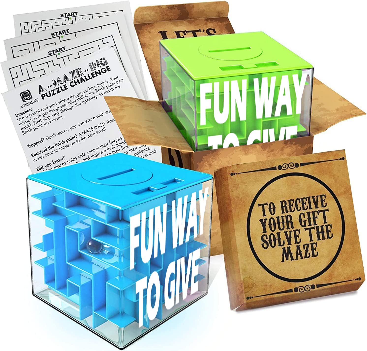 Algopix Similar Product 9 - Money Gift Box Puzzle  Most Fun 