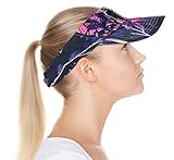 Algopix Similar Product 4 - Muddy Girl Pink Camo Visor Cap Womans