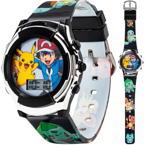 Algopix Similar Product 11 - Accutime Pokemon Kids Digital Watch