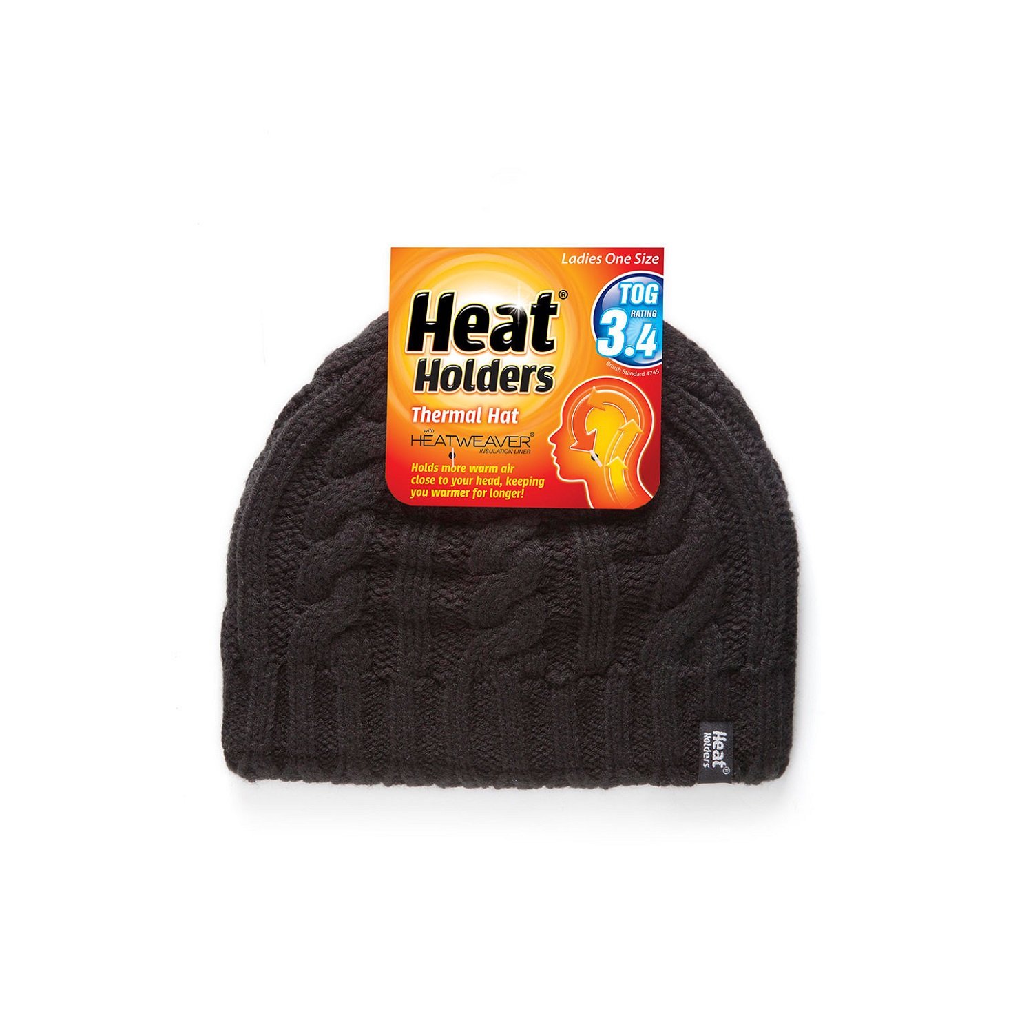 Algopix Similar Product 14 - HEAT HOLDERS Womens Hat Black One