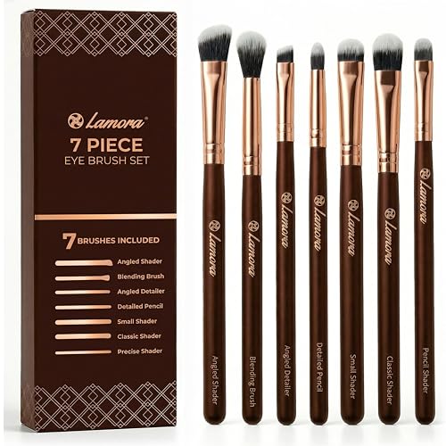 Algopix Similar Product 7 - Lamora Eyeshadow Brush Set  Soft