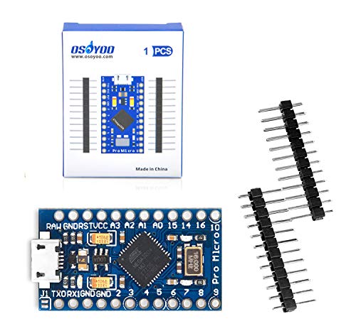 Algopix Similar Product 1 - OSOYOO Pro Micro ATmega32U4 5V16MHz