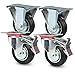 Algopix Similar Product 10 - Priostahl TR Set 2 Transport Castors