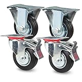 Algopix Similar Product 19 - Priostahl TR Set 2 Transport Castors