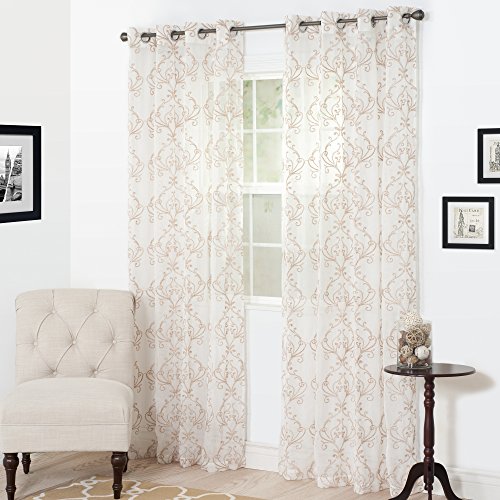 Algopix Similar Product 11 - Lavish Home Valencia Embroidered