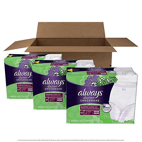Algopix Similar Product 3 - Always Discreet Incontinence Underwear