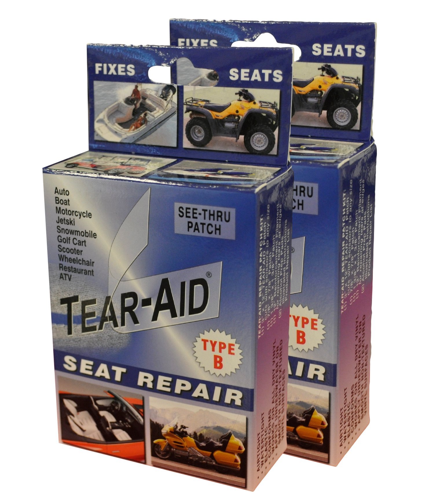 Algopix Similar Product 6 - TearAid Vinyl Seat Repair Kit Type B