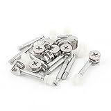 Algopix Similar Product 11 - uxcell 3in1 Furniture Connecting Kit